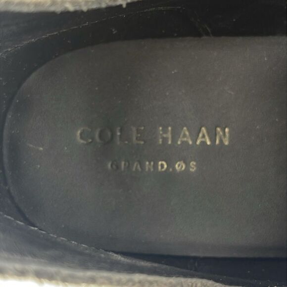 Cole Haan Gray Suede Booties, women’s size 10.5 B, 2” heel - Picture 10 of 12